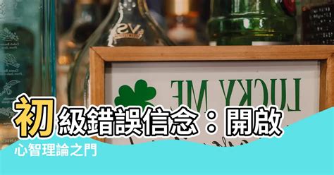 初級錯誤信念|高功能自閉症兒童的錯誤信念及 次級錯誤信念評量理念初探